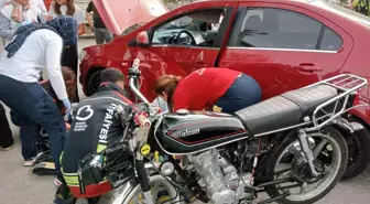 Balıkesir'de Motosiklet Kazasında Sürücü Yaralandı