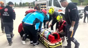 Eskişehir'de Endüstriyel Kaza Tatbikatı Düzenlendi