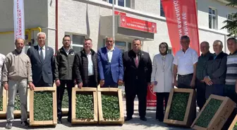 Bilecik'te Yerli ve Milli Tarım Projesi İle Fide Dağıtımı Yapıldı