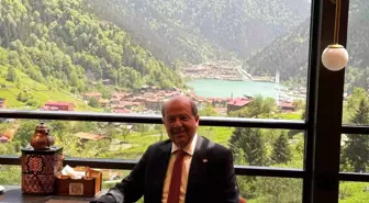 KKTC Cumhurbaşkanı Ersin Tatar, Uzungöl'de vatandaşlarla buluştu