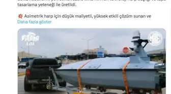 MKE, Kamikaze İnsansız Deniz Aracı PİRANA KİDA'yı Tanıttı