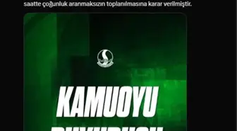 Sakaryaspor Olağanüstü Genel Kurul Kararını Aldı