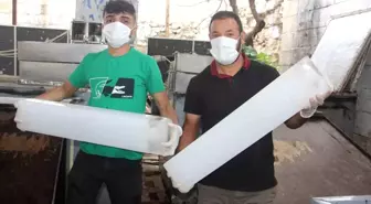 Şanlıurfa'da Buz Üreticileri Sezonu Erken Açtı