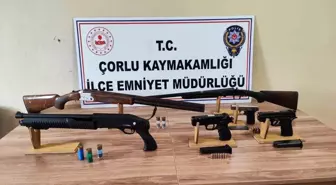 Tekirdağ'da Narkotik Operasyonlarında Çok Sayıda Uyuşturucu ve Silah Ele Geçirildi