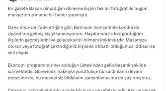 Bakan Şimşek'ten Zorlama Habere Yanıt