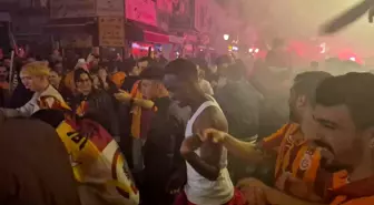 Galatasaray Taraftarları Bartın'da Şampiyonluğu Kutladı