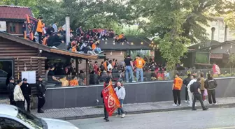 Bartın'da Galatasaray Taraftarlarından İlg çekici Yürüyüş