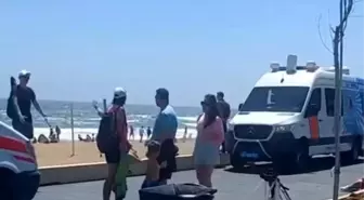 Mersin'de Dalgalı Denizde Boğulma Olayı