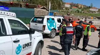 Aksaray'da Dede ve Torun Melendiz Çayı'na Düştü
