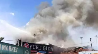 Erzincan'da İş Yeri Yangını Kontrol Altına Alındı
