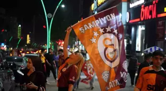 Muş'ta Galatasaray'ın 25. Şampiyonluğu Coşkuyla Kutlandı