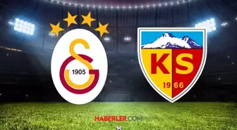 Galatasaray Kayserispor maçı kaç kaç bitti? Galatasaray Kayserispor maç özeti!