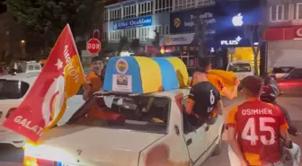 Galatasaray'ın Şampiyonluğu Tavşanlı'da Coşkuyla Kutlandı