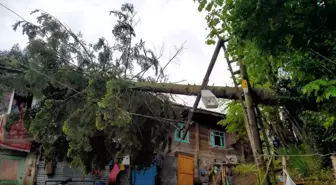 Karabük'te Şiddetli Rüzgar, Evde Hasara Neden Oldu