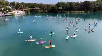 Adana Seyhan Nehri'nde Kano ve Kürek Sörfüyla 19 Mayıs Coşkusu