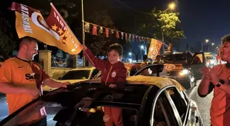 Galatasaray'ın Şampiyonluğu Trakya'da Coşkuyla Kutlandı