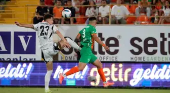 Alanyaspor ve Beşiktaş 1-1 Berabere Kaldı