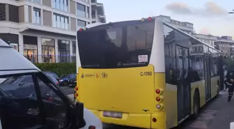 Üsküdar'da Arızalı Otobüs Yola Yağ Döktü, 3 Trafik Kazası Meydana Geldi