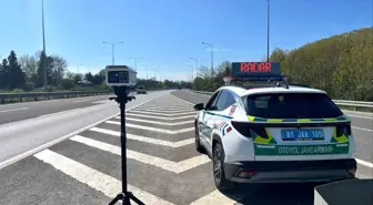 Düzce'de Trafik Denetiminde 202 Araç Trafikten Men Edildi