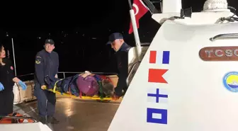 Çanakkale'de İki Hastanın Tıbbi Tahliyesi Gerçekleştirildi