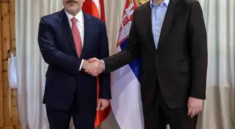 Hakan Fidan, Sırbistan'da Çalışma Yemeğine Katıldı
