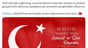 Emine Erdoğan'dan 19 Mayıs Mesajı