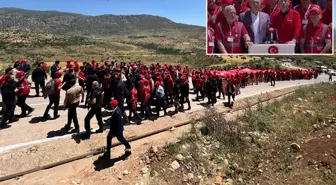 Gabar Dağı'nda 19 Mayıs yürüyüşü