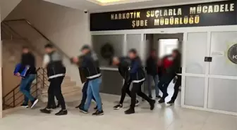 Kütahya'da Uyuşturucu Operasyonlarında 7 Kişi Yakalandı