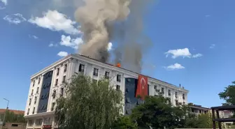 Iğdır'da Kız Öğrenci Yurdunda Yangın Çıktı
