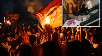 Şampiyonluk kutlayan aile bebeklerini yolun ortasında unuttu