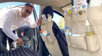 Sivas'ta Taksici Hijyen ve Konfor Sunuyor
