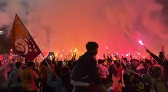 Galatasaray'ın Şampiyonluğu Uşak'ta Kutlandı