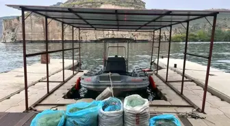 Gaziantep'te Yasaklı Balık Avına Baskın: İki Şüpheli Yakalandı