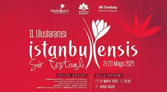 11. Uluslararası İstanbulensis Şiir Festivali Başlıyor