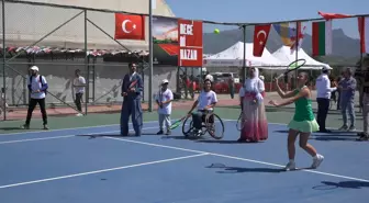 4. Uluslararası Cudi Cup Tenis Turnuvası Şırnak'ta Başladı