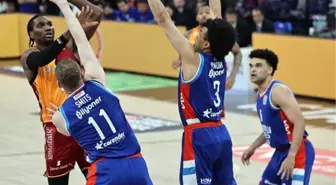 Anadolu Efes, Galatasaray'ı 87-53 ile Geçti
