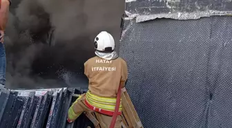 Hatay'da İnşaat Alanında Yangın Kontrol Altına Alındı