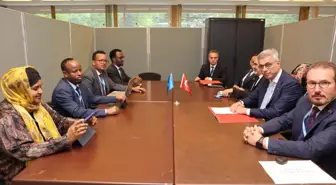 SAĞLIK Bakanı Memişoğlu, Somali Sağlık Bakanı ile Görüştü