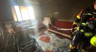Bandırma'da Apartmanda Yangın, Maddi Hasar Meydana Geldi