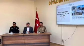 Ağrı'nın Diyadin İlçesinde Afet Müdahale Toplantısı Gerçekleştirildi