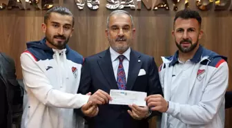 Elazığ Ticaret Odası, Elazığspor'a 10 Milyon Lira Bağışta Bulundu