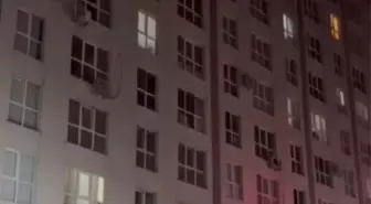 Esenyurt'ta Yangın: 8. Kattan Atlarken Yaralandı