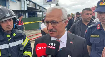 Kocaeli'de Yangın 4 İşletmeyi Etkiledi