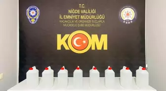 Niğde'de Kaçakçılık Operasyonu: 4 Şüpheli Gözaltına Alındı