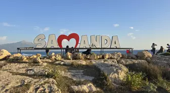 Samandağ'da 'Samandağ' Logosunun 'ğ' Harfi Çalındı