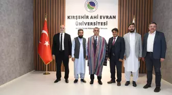 KAEÜ Rektörü, Afganistan Büyükelçiliği Yetkilileri ile Görüştü
