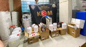 Bursa'da Etil Alkol Operasyonu: 4 Bin 440 Litre Ele Geçirildi