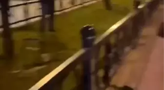 Bursa'da Bayrak Yakma Girişimi Engellendi