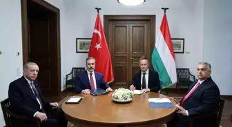 Cumhurbaşkanı Erdoğan, Macaristan Başbakanı Orban ile görüştü
