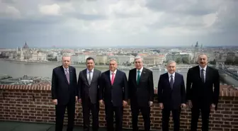 Cumhurbaşkanı Erdoğan, Türk Devletleri Teşkilatı Zirvesi'nde Hatıra Fotoğrafı Çektirdi